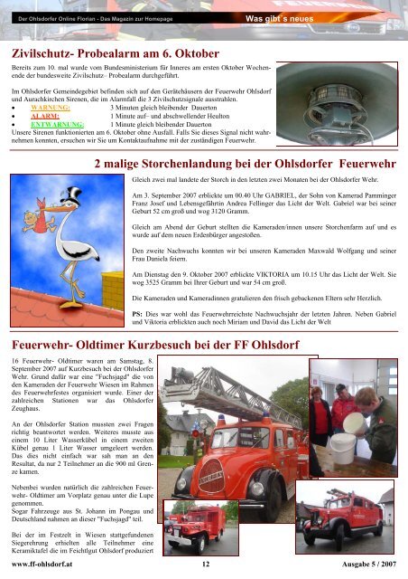 5 - Freiwillige Feuerwehr Ohlsdorf