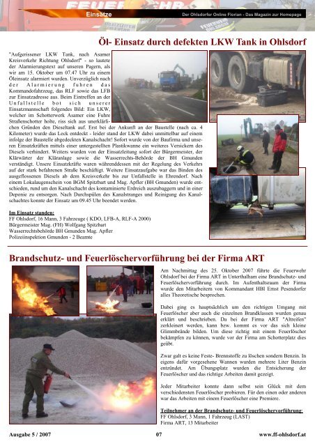 5 - Freiwillige Feuerwehr Ohlsdorf