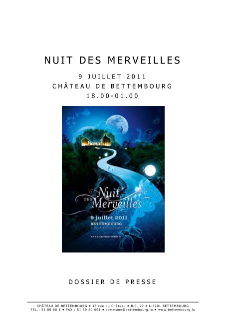 NUIT DES MERVEILLES - RTL.lu