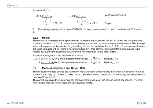 Manual optoNCDT 1402 - Micro-Epsilon