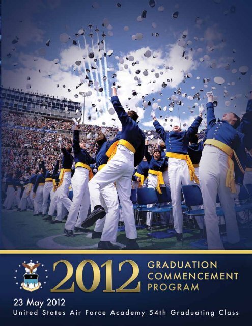 2012 Graduation Program - United States Air Force Academy