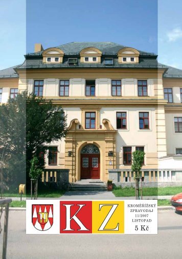 KROMÄÅÃÅ½SKÃ ZPRAVODAJ / LISTOPAD 2007 - MÄsto KromÄÅÃ­Å¾