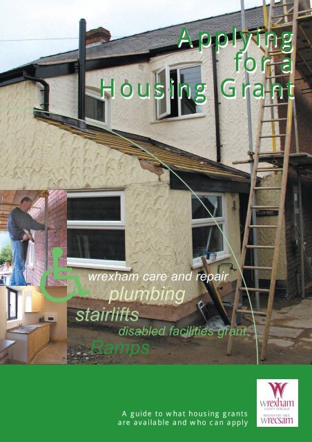 Applying for a Housing Grant - Wrexham County Borough Council