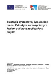 StratÃ©gia systÃ©movej spoluprÃ¡ce medzi Å½SK a MSK - Å½ilinskÃ½ ...