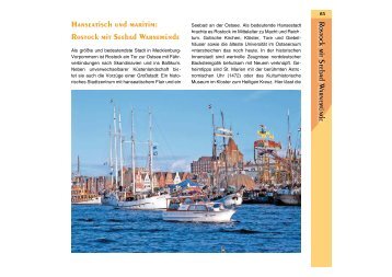 Hanseatisch und maritim: Rostock mit Seebad Warnemünde