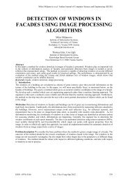 detection of windows in facades using image processing algorithms