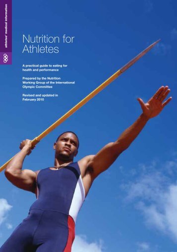 Nutrition for Athletes - Commonwealth Games Federation