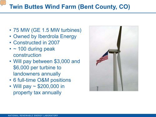 Wind Energy Update - Wind Powering America