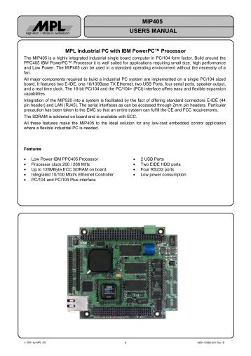 Single Board Computer