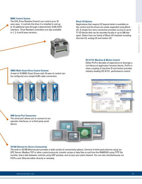 Linear Positioners Catalog_en-US_revA - Kollmorgen