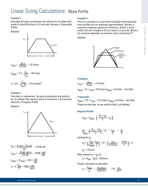 Linear Positioners Catalog_en-US_revA - Kollmorgen