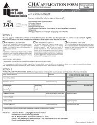 TAA Non Member CHA Application Form - Tourism Accommodation ...