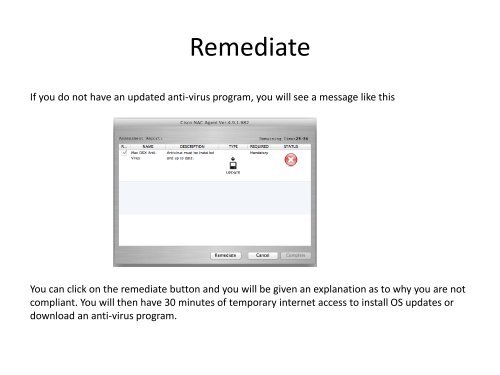 Connecting to MacNet via Mac OS X - Immaculata University