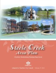 Steele Creek Area Plan - Charlotte-Mecklenburg County