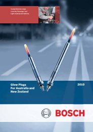 Glow Plugs - Bosch New Zealand