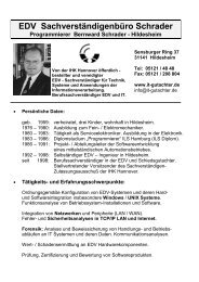 EDV SachverstÃ¤ndigenbÃ¼ro Schrader - Fachgruppe Elektronik und ...