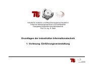 Grundlagen der industriellen Informationstechnik 1. Vorlesung ...
