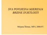 Povijesna mjerenja brzine svjetlosti