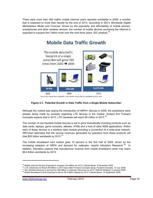 UMTS: Alive and Well - 4G Americas