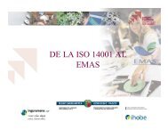 DE LA ISO 14001 AL EMAS - Ihobe