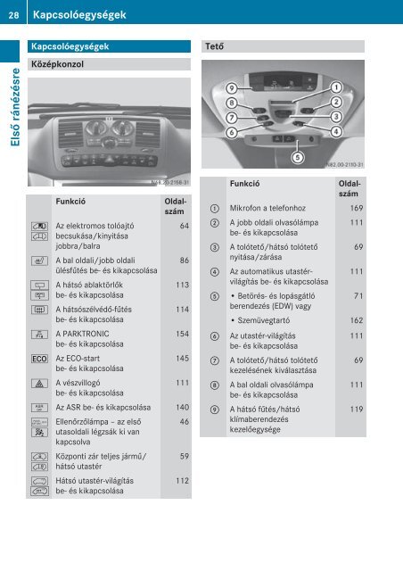 Mercedes-Benz Viano kezelÃ©si ÃºtmutatÃ³ letÃ¶ltÃ©se (PDF)