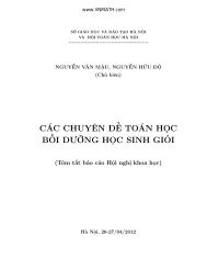 cÃ¡c chuyÃªn Äá» toÃ¡n há»c bá»i dÆ°á»¡ng há»c sinh giá»i - Dong Thap in ...