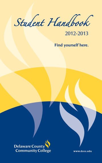Student Handbook - Delaware County Community College