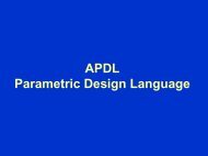 APDL Parametric Design Language
