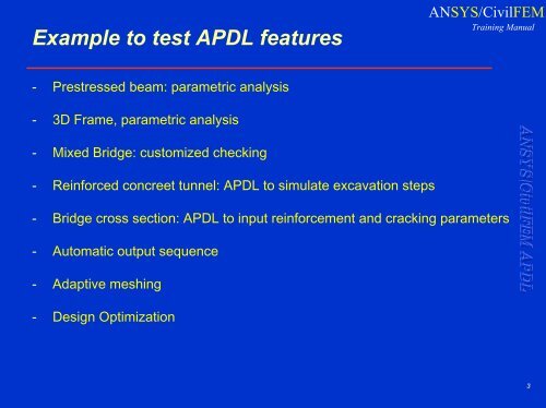 APDL Parametric Design Language