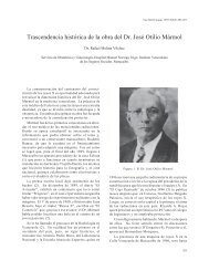 Trascendencia histÃ³rica de la obra del Dr. JosÃ© Otilio MÃ¡rmol