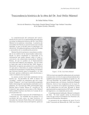 Trascendencia histÃ³rica de la obra del Dr. JosÃ© Otilio MÃ¡rmol
