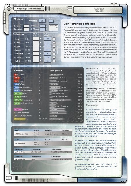 Contact Senkrechtstarter - Uhrwerk-Verlag