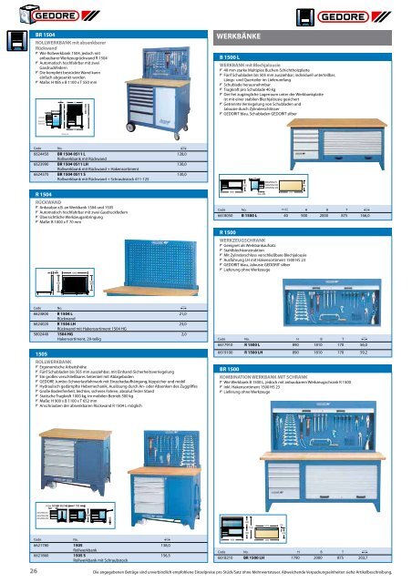 der gedore wagen - v-tools