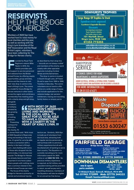 theofficialmagazineof rafmarham - Marham Matters Online