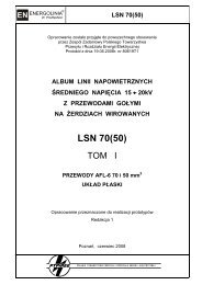 LSN 70(50) - Polskie Towarzystwo PrzesyÅu i RozdziaÅu Energii ...