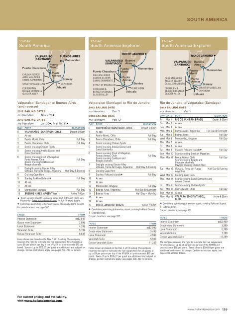 Cruise Atlas 2012â2013