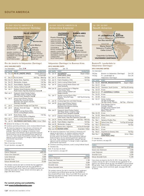 Cruise Atlas 2012â2013