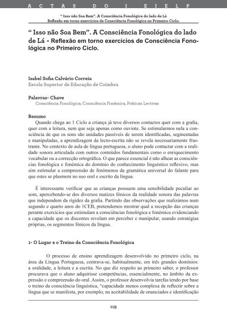 “Isso não Soa Bem”. A consciência fonológica do lado de lá - Exedra