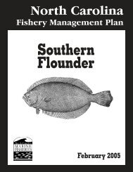 Southern Flounder FMP - NC Dept. of Environment and Natural ...
