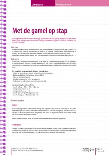 Met de gamel op stap: Woudloperskeuken - Scouts en Gidsen ...