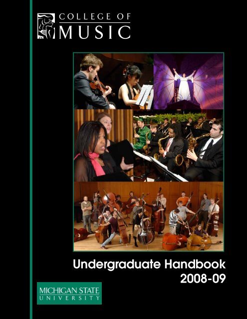 2008-09 - MSU College of Music - Michigan State University