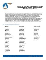 Summary of State Laws, Regulations, and Policies Affecting ...