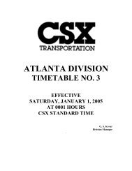 CSX Atlanta Div ETT #3 1-1-2005.pdf - Multimodalways