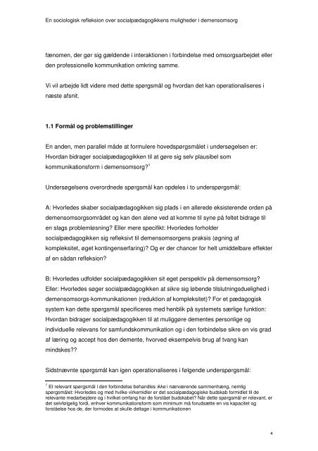 En sociologisk refleksion over ... - Socialstyrelsen