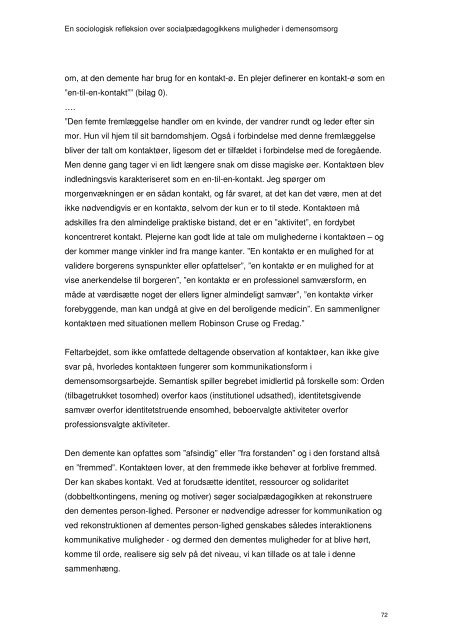 En sociologisk refleksion over ... - Socialstyrelsen