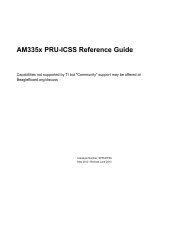 AM335x PRU-ICSS Reference Guide (Rev. A)