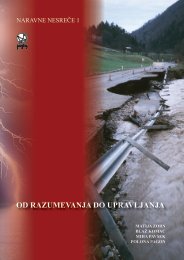 Naravne nesreče 1 - Geografski inštitut Antona Melika - ZRC SAZU