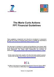 annex iii - Marie Curie ITN on Risk Management and Risk Reporting ...