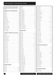 Update Standards - May 2007 - BSI Shop