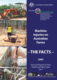 Machine Injury on Aust Farms Chart Book.indd - Australian Centre ...